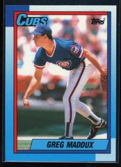 Greg Maddux #715 Baseball Cards 1990 Topps Tiffany Prices