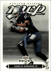 Charles Woodson Football Cards 2003 Upper Deck MVP Prices