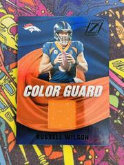 Russell Wilson #CG-3 Football Cards 2022 Panini Zenith Color Guard Prices