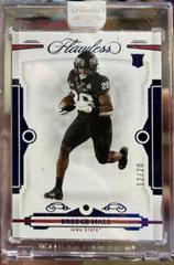Breece Hall [Sapphire] #10 Football Cards 2022 Panini Flawless Collegiate Prices