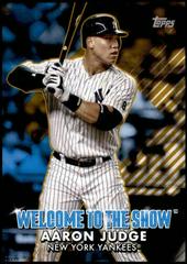 Aaron Judge [5x7 Gold] #WTTS-38 Baseball Cards 2022 Topps Welcome to the Show Prices