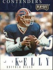 Jim Kelly Football Cards 1995 Playoff Contenders Prices