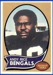 Andy Rice #42 Football Cards 1970 Topps Prices