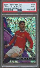 Cristiano Ronaldo [Speckle] #100 Soccer Cards 2021 Topps Finest UEFA Champions League Prices