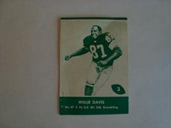 Willie Davis Football Cards 1961 Lake to Lake Packers Prices