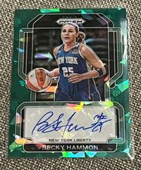 Becky Hammon [Green Ice] #SG-BHM Basketball Cards 2022 Panini Prizm WNBA Signatures Prices