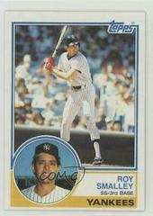 Roy Smalley Baseball Cards 1983 Topps Prices
