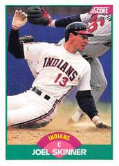 Joel Skinner #76T Baseball Cards 1989 Score Traded Prices
