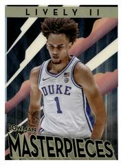Dereck Lively II #BM-2 Basketball Cards 2022 Bowman University Best Masterpieces Prices