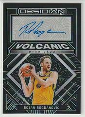 Bojan Bogdanovic #VS-BJB Basketball Cards 2021 Panini Obsidian Volcanic Signatures Prices