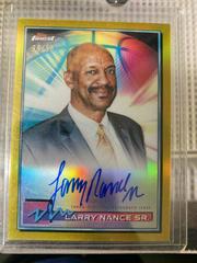 Larry Nance Sr. [Gold Refractor] #FA-LN Basketball Cards 2021 Topps Finest Autographs Prices