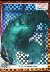 Abomination [Orange Checkers] #81 Marvel 2023 Upper Deck Platinum Prices