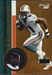 O.J. McDuffie [Premiere Date] #125 Football Cards 2001 Pacific Invincible Prices