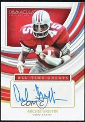 Archie Griffin [Gold] Football Cards 2022 Panini Immaculate Collegiate All Time Greats Signatures Prices