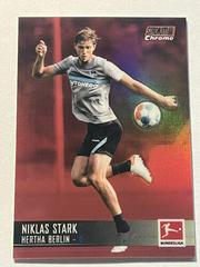 Niklas Stark [Red Refractor] #9 Soccer Cards 2021 Stadium Club Chrome Bundesliga Prices