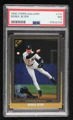 Derek Jeter #115 Baseball Cards 1998 Topps Gallery Prices