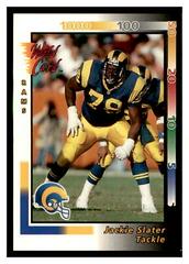 Jackie Slater Football Cards 1992 Wild Card Prices