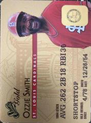 Ozzie Smith [Gold] Baseball Cards 1995 Studio Prices