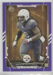 Alvin Dupree [Purple] #68 Football Cards 2015 Bowman Rookies Prices