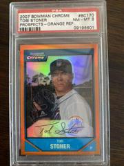Tobi Stoner [Orange Refractor] Baseball Cards 2007 Bowman Chrome Prospects Prices