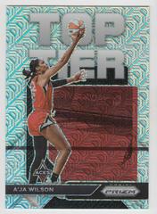 A'ja Wilson [Mojo] #6 Basketball Cards 2023 Panini Prizm WNBA Top Tier Prices