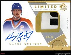 Wayne Gretzky [Autograph Patch Limited] #99 Hockey Cards 2018 SP Authentic Prices
