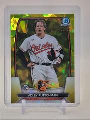 Adley Rutschman [Yellow] #17 Baseball Cards 2023 Bowman Chrome Sapphire Prices