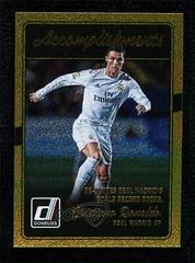 Cristiano Ronaldo [Gold] Soccer Cards 2016 Panini Donruss Accomplishments Prices