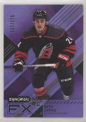 Seth Jarvis [Purple] Hockey Cards 2021 Upper Deck Synergy FX Rookies Prices