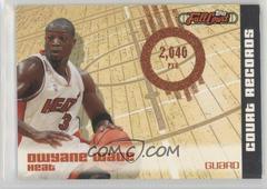 Dwayne Wade #CR2 Basketball Cards 2006 Topps Full Court Court Records Prices
