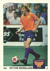 Victor Moreland #4 Soccer Cards 1991 Soccer Shots MSL Prices