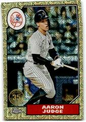 Aaron Judge #T87C-37 Baseball Cards 2022 Topps Silver Pack 1987 Chrome Prices