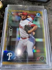 Aaron Nola [Gold Refractor] #30 Baseball Cards 2016 Bowman Chrome Prices