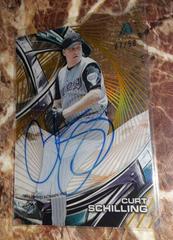 Curt Schilling [Tidal Diffractor] Baseball Cards 2016 Topps High Tek Autograph Prices