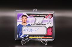 Alex Barre Boulet [Spectrum] Hockey Cards 2021 SPx Rookie Auto Jersey Prices