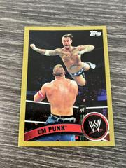 CM Punk [Gold] Wrestling Cards 2011 Topps WWE Prices