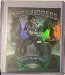 Trevor Lawrence [Green] #DH-1 Football Cards 2022 Panini Certified Dark Horses Prices
