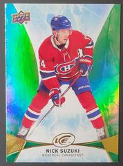 Nick Suzuki [Green] #46 Hockey Cards 2021 Upper Deck Ice 2020-21 Update Prices