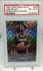 Kobe Bryant [Refractor] #R18 Basketball Cards 1998 Topps Roundball Royalty Prices