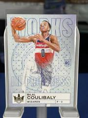 Bilal Coulibaly #8 Basketball Cards 2023 Panini Court Kings Works in Progress Prices