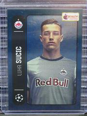 Luka Sucic [Blue] #38 Soccer Cards 2022 Topps Merlin Heritage 98 UEFA Prices