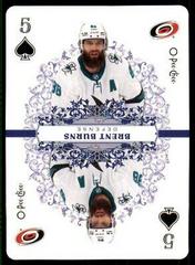 Brent Burns #5 Hockey Cards 2022 O Pee Chee Playing Cards Prices