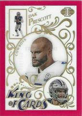 Dak Prescott [Pink] Football Cards 2021 Panini Illusions King of Cards Prices