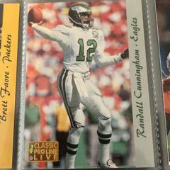 Randall Cunningham #209 Football Cards 1993 Pro Line Live Prices