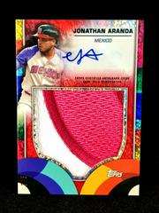 Jonathan Aranda [Red Hot] Baseball Cards 2023 Topps World Classic Autographs Prices