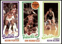 Porter, Roundfield, Restani Basketball Cards 1980 Topps Prices