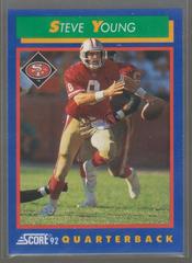 Steve Young Football Cards 1992 Panini Score Prices