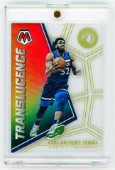 Karl Anthony Towns Basketball Cards 2021 Panini Mosaic Translucence Prices