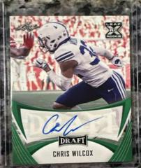 Chris Wilcox #BA-CW1 Football Cards 2021 Leaf Draft Autograph Prices