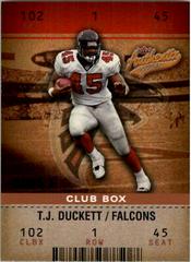 T.J. Duckett Football Cards 2003 Fleer Authentix Prices